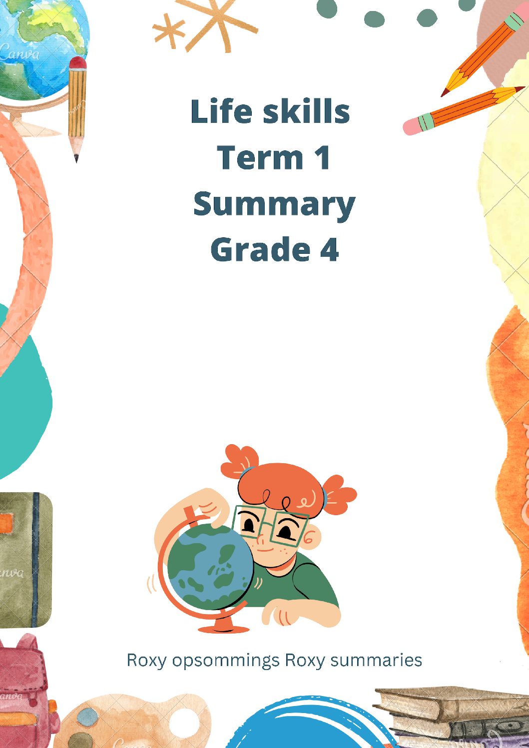 Life skills term 1 gr 4 cover Teacha