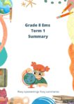 ems summary t 1 gr 8 Teacha