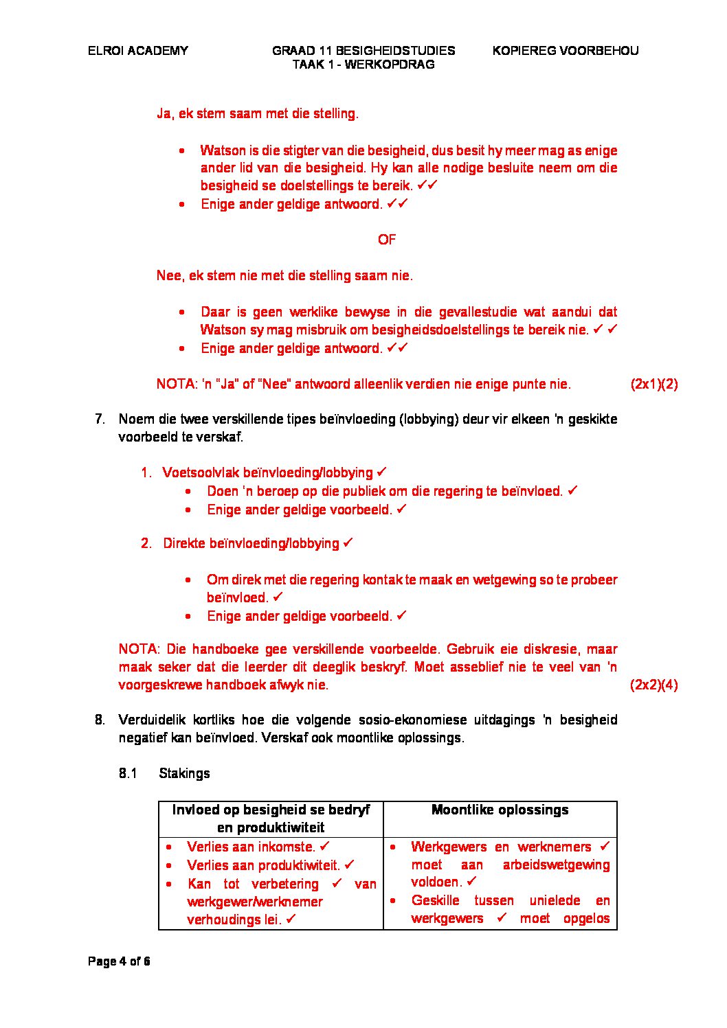 business studies case study 2022