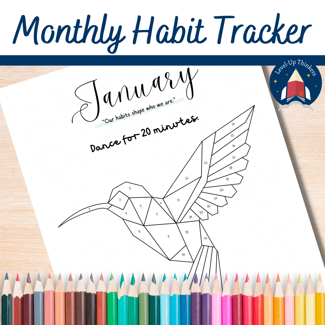 3 January Habit Tracker Cover 3 Teacha