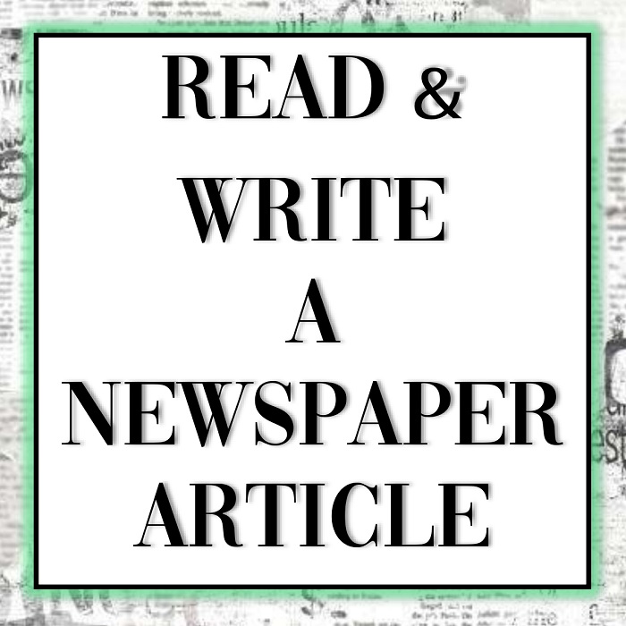English Newspaper Article Teacha English Newspaper Article Teacha