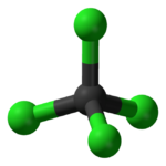 57244 Carbon tetrachloride 3D balls Teacha