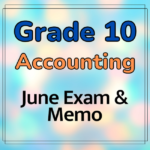 7770 Grade 10 Accounting June Exam Teacha