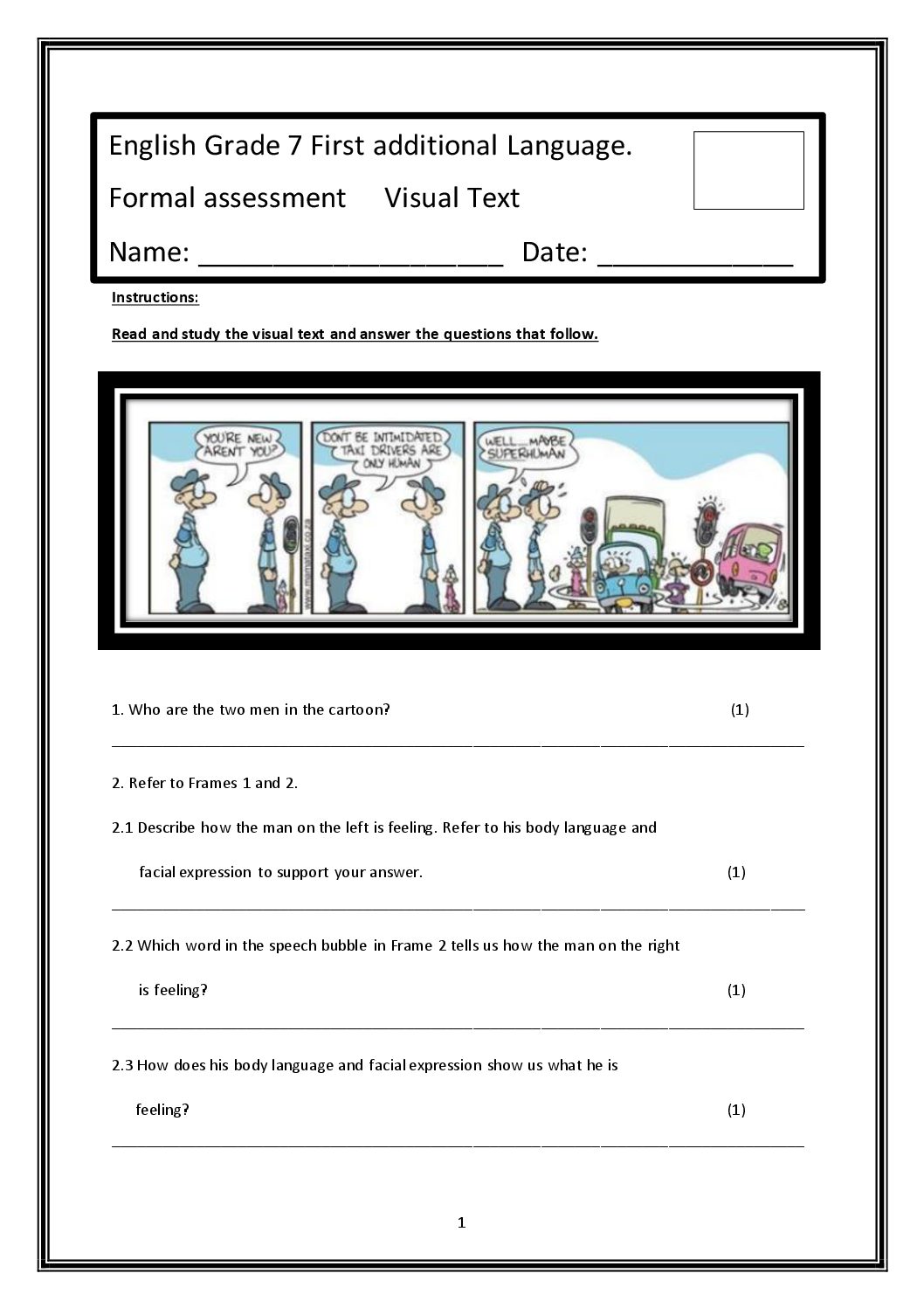 English Grade 7 FAL Formal Assessments Pack Term 1 Teacha english-grade-7-fal-formal-assessments-pack-term-1-teacha
