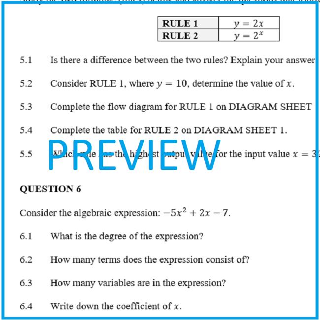 grade 8 assignment term 1 2023