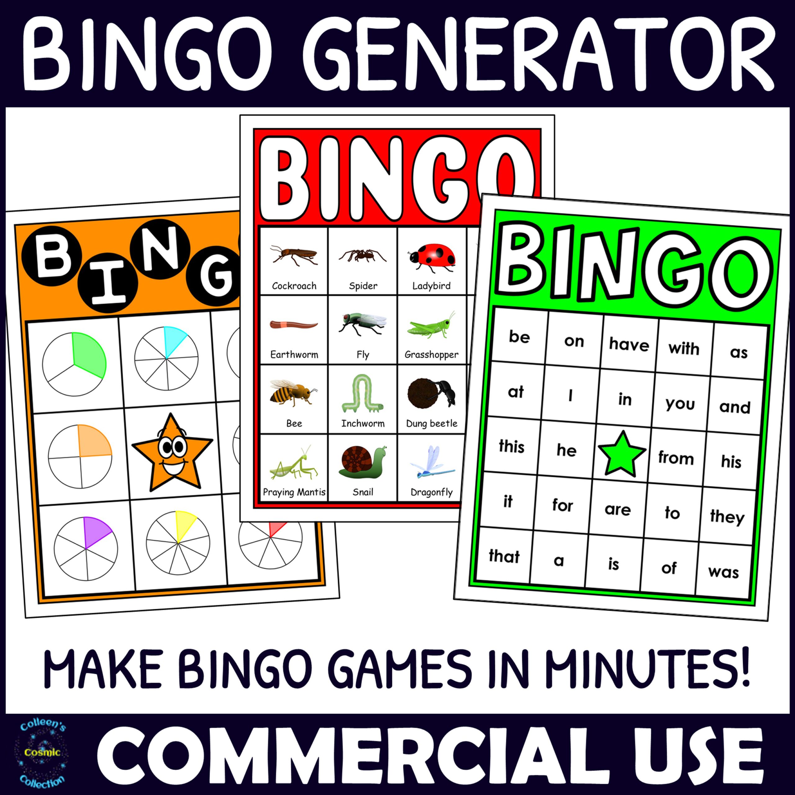 28397 commercial use bingo generator 1 Teacha