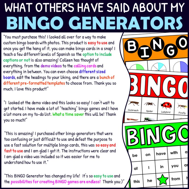28397 commercial use bingo generator 14 Teacha