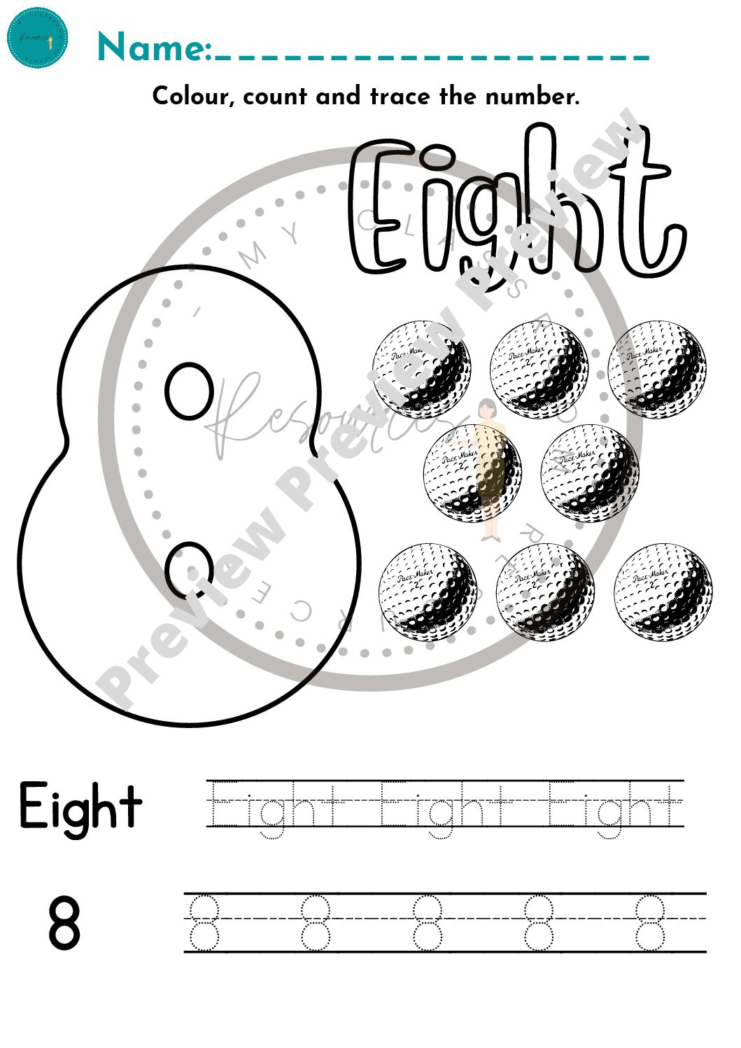 Preschool Number Recognition Mini Workbook 14 Activity Pages Number Preschool Number Recognition Mini Workbook 14 Activity Pages Number