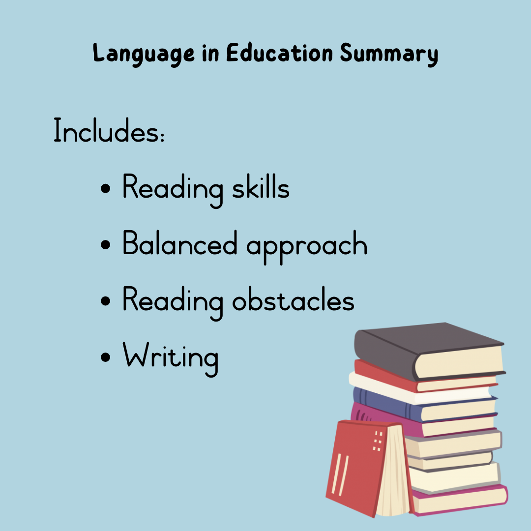 58705 Language in Education Summary details Teacha
