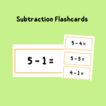 58705 Subtraction Flashcards Teacha