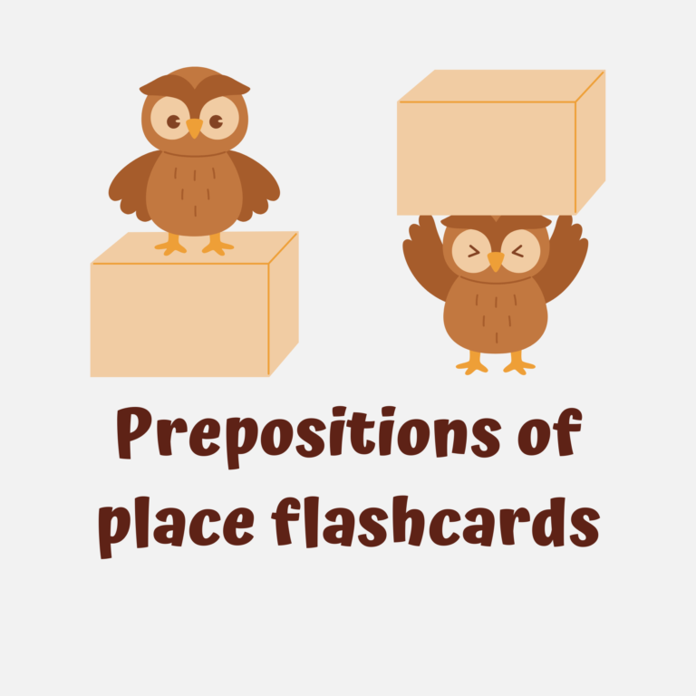 82122-Prepositions of place flashcards Cover Image