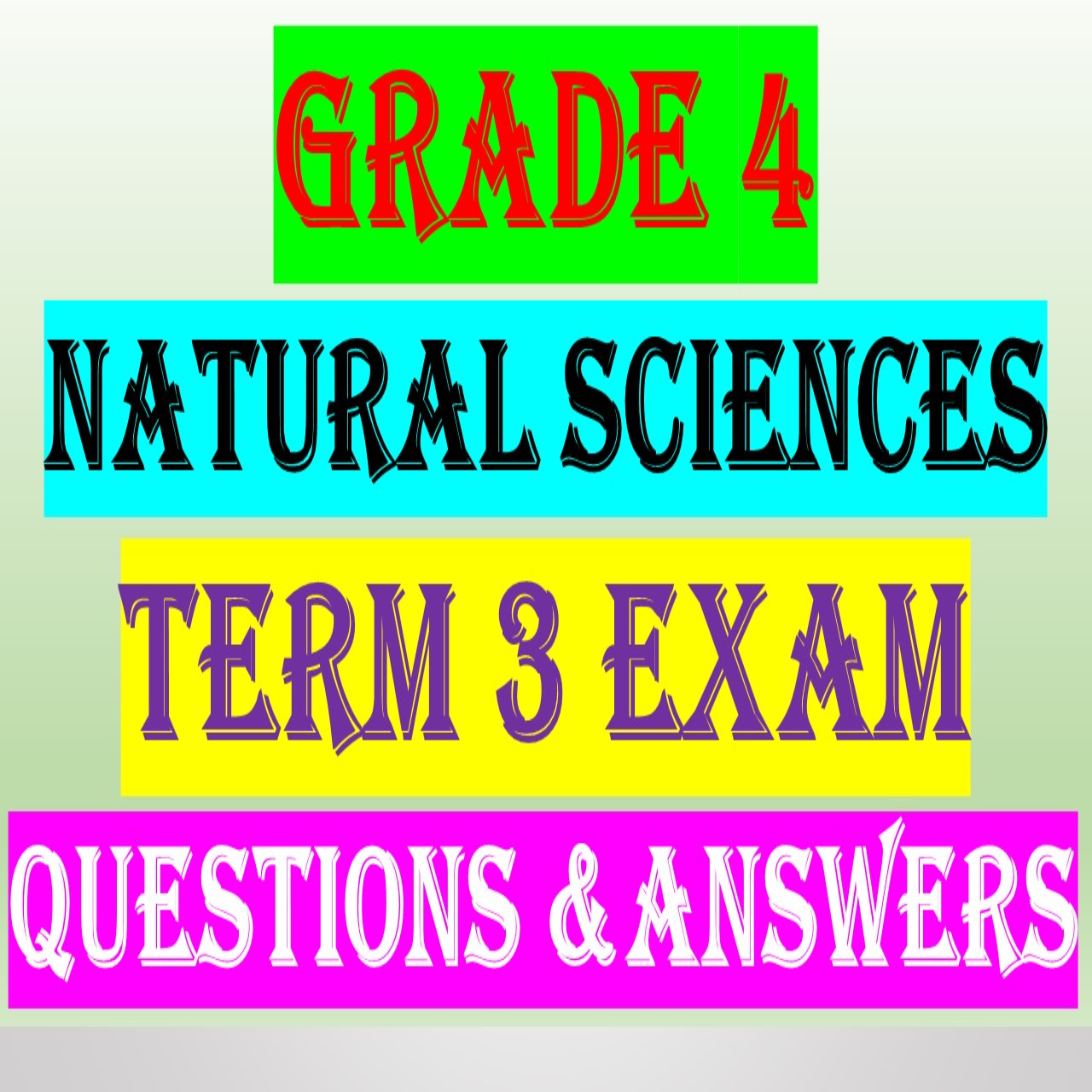grade 4 science quiz questions and answers pdf term 3