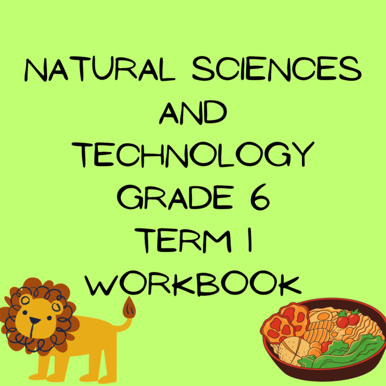 37998-Natuurwetenskap en Tegnologie Graad 6 Kwartaal 1 Werkboek 1