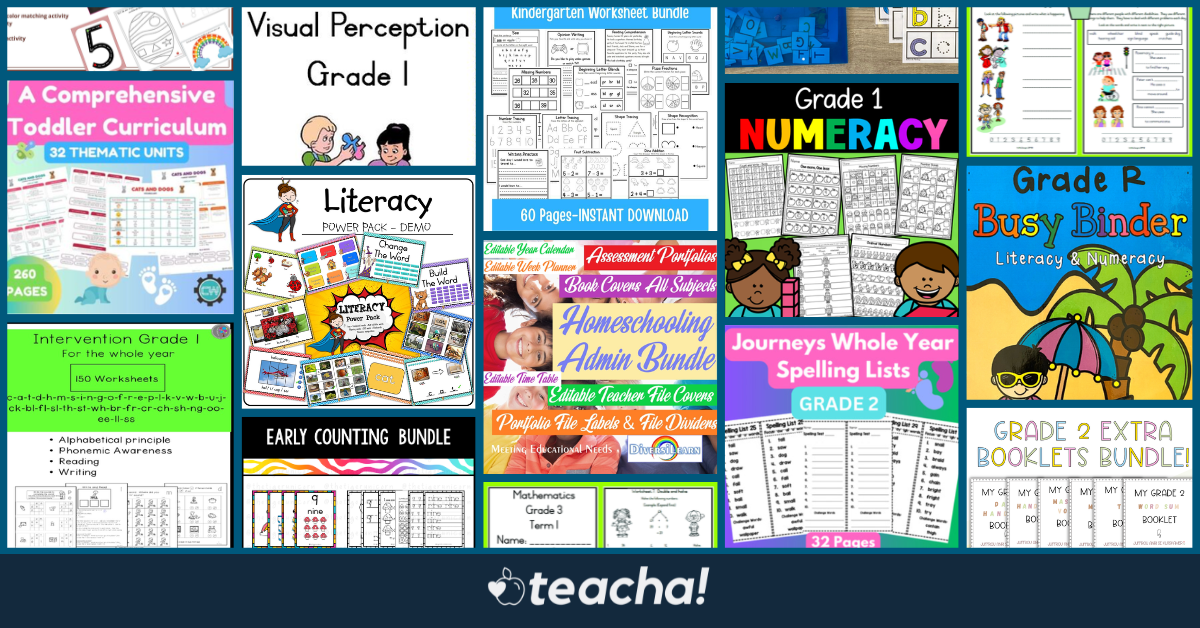 Junior Primary Resource Bundles for the Whole Year • Teacha! Junior Primary Resource Bundles for the Whole Year Teacha!